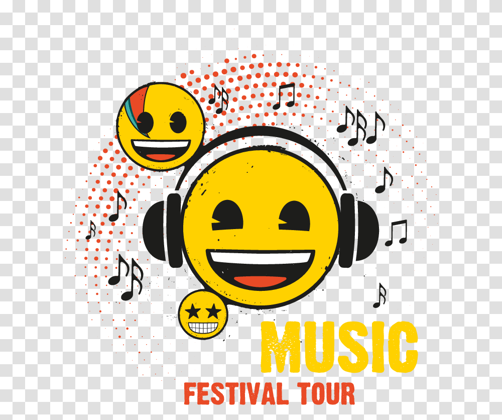 Goes On Tour Stays, Poster, Advertisement, Pac Man Transparent Png