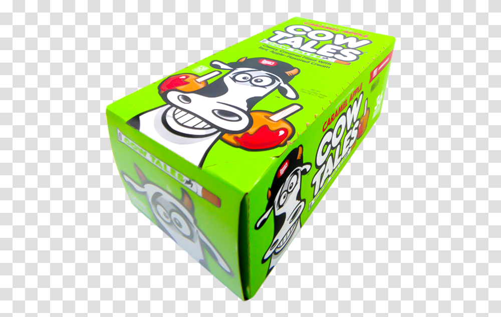 Goetzes Cow Tales Caramel Apple 1oz 28g Sticks 36 Count Box, Gum, Sweets, Food, Confectionery Transparent Png
