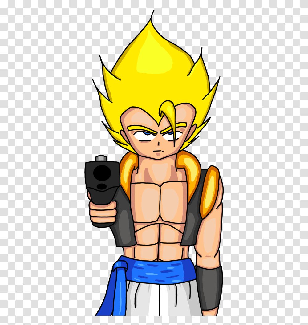 Gogeta Steadily Approaches The Fighterz Stage, Costume, Person, Human Transparent Png