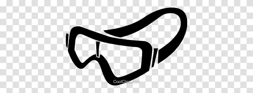 Goggles Royalty Free Vector Clip Art Illustration, Accessories, Accessory, Glasses, Sunglasses Transparent Png