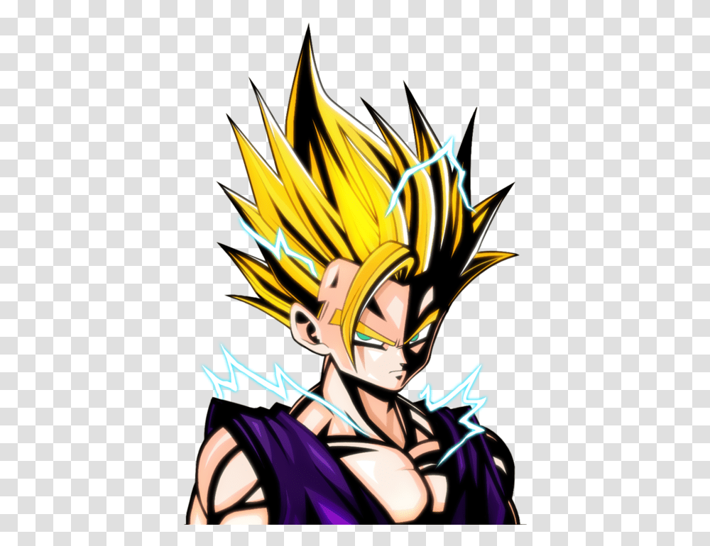 Gohan Super Saiyan Phone Case, Comics, Book, Manga Transparent Png