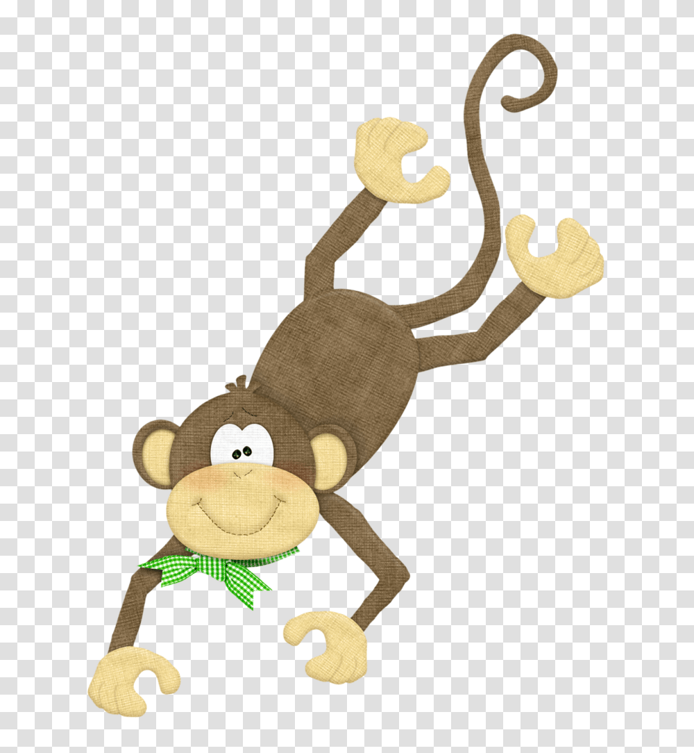Goin Bananas Nitwit Collection Monkey Safari, Toy, Plush, Rattle Transparent Png