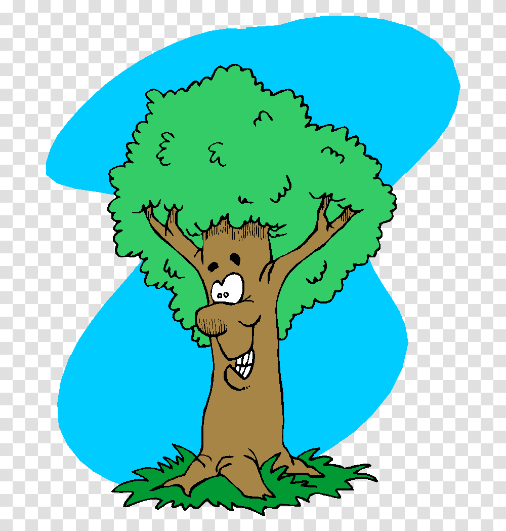 Going Outside Cartoon Clipart Download Tree, Plant, Hair, Person Transparent Png