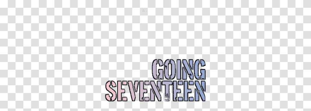 Going Seventeen Fan Colors Support Campaign Twibbon Logo Rose Quartz Serenity Seventeen, Outdoors, Text, Alphabet, Nature Transparent Png
