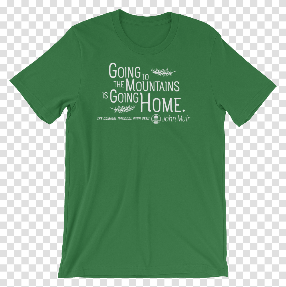 Going To The Mountains T Shirt White Logo T Shirt Active Shirt, Clothing, Apparel, T-Shirt Transparent Png