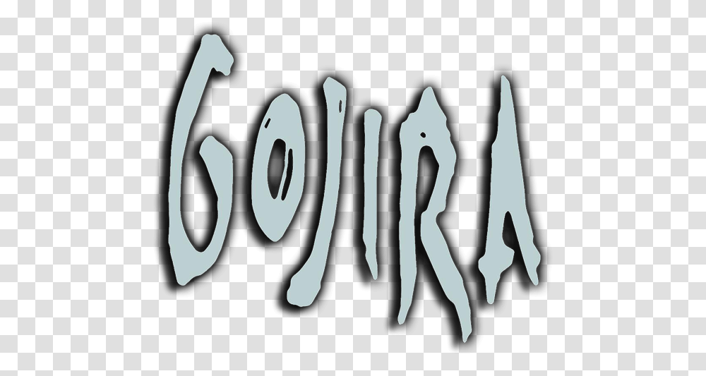 Gojira Band Logo Gojira Band Logo, Text, Symbol, Stencil, Handwriting Transparent Png