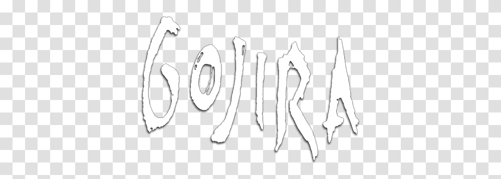 Gojira Logo Gojira Band Logo, Word, Text, Alphabet, Label Transparent Png