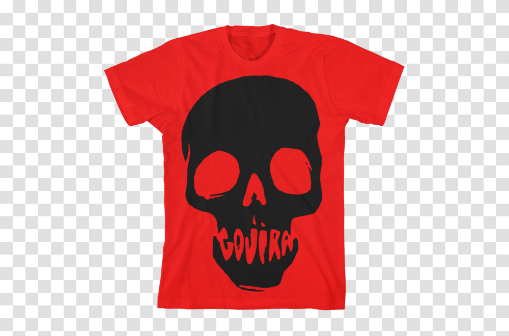 Gojira Red Mouth Skull T Shirt, Apparel, T-Shirt Transparent Png
