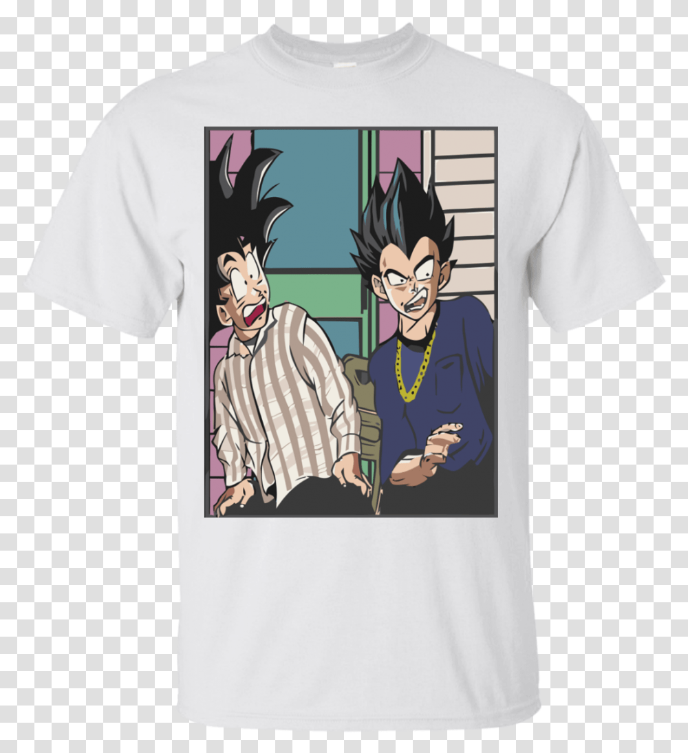 Goku And Vegeta Shirt Friday The Movie T Shirt Hoodies Goku And Vegeta Shirt, Apparel, T-Shirt, Person Transparent Png