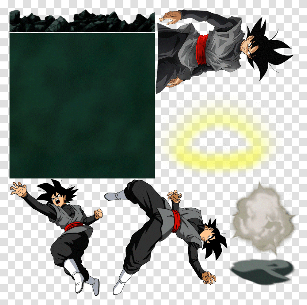 Goku Black Dokkan Assets, Person, Kicking, People, Sport Transparent Png