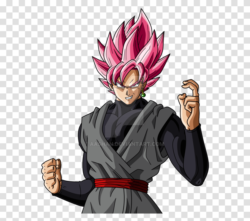 Goku Black Picture Dragon Ball Z Super Goku Black, Hand, Person, Human, Book Transparent Png