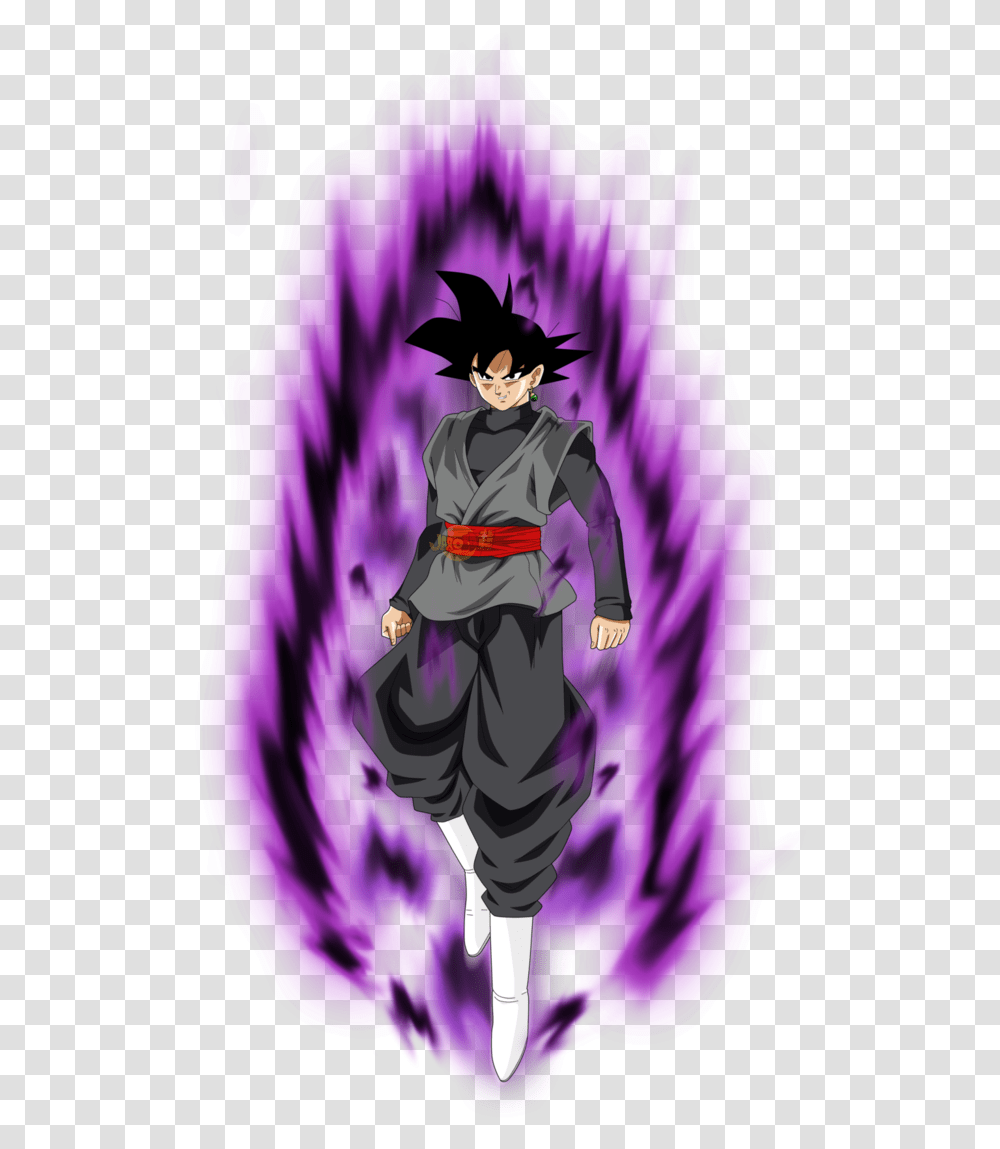 Goku Black Power Kii By Jaredsongohan Dragon Goku Black Full Pawer, Clothing, Apparel, Manga, Comics Transparent Png