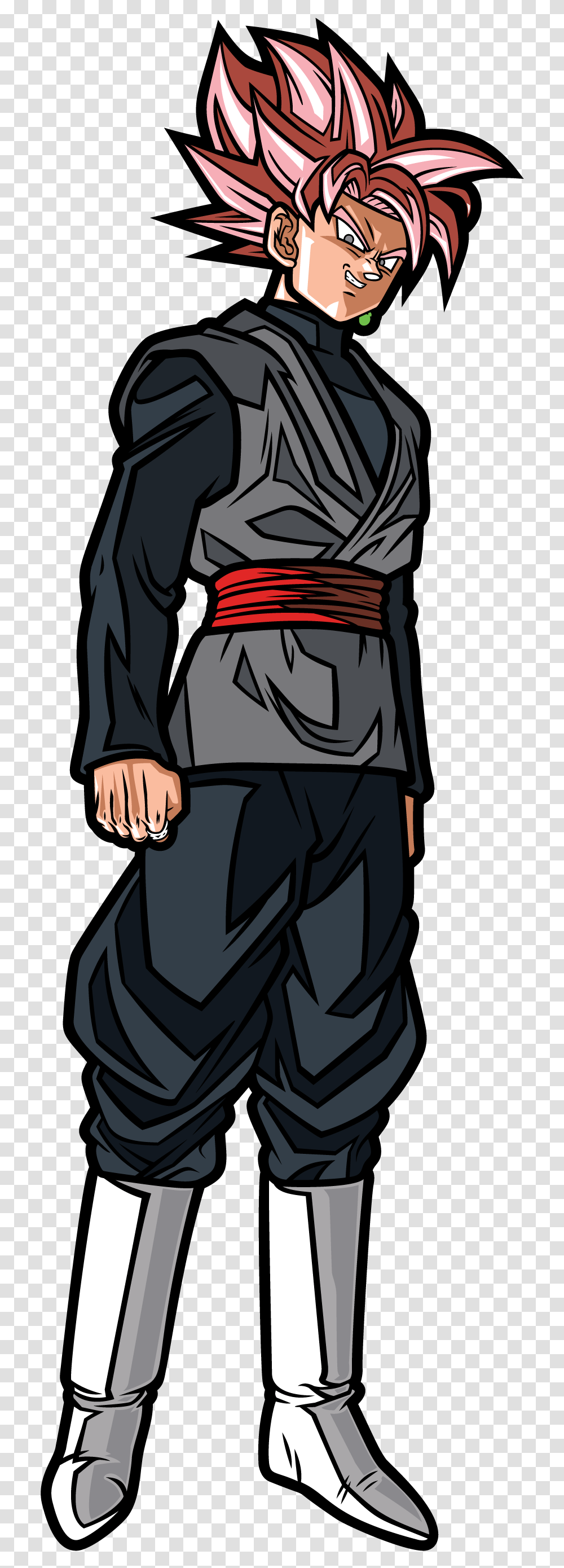 Goku Black Super Saiyan Rose, Sleeve, Person, Long Sleeve Transparent Png