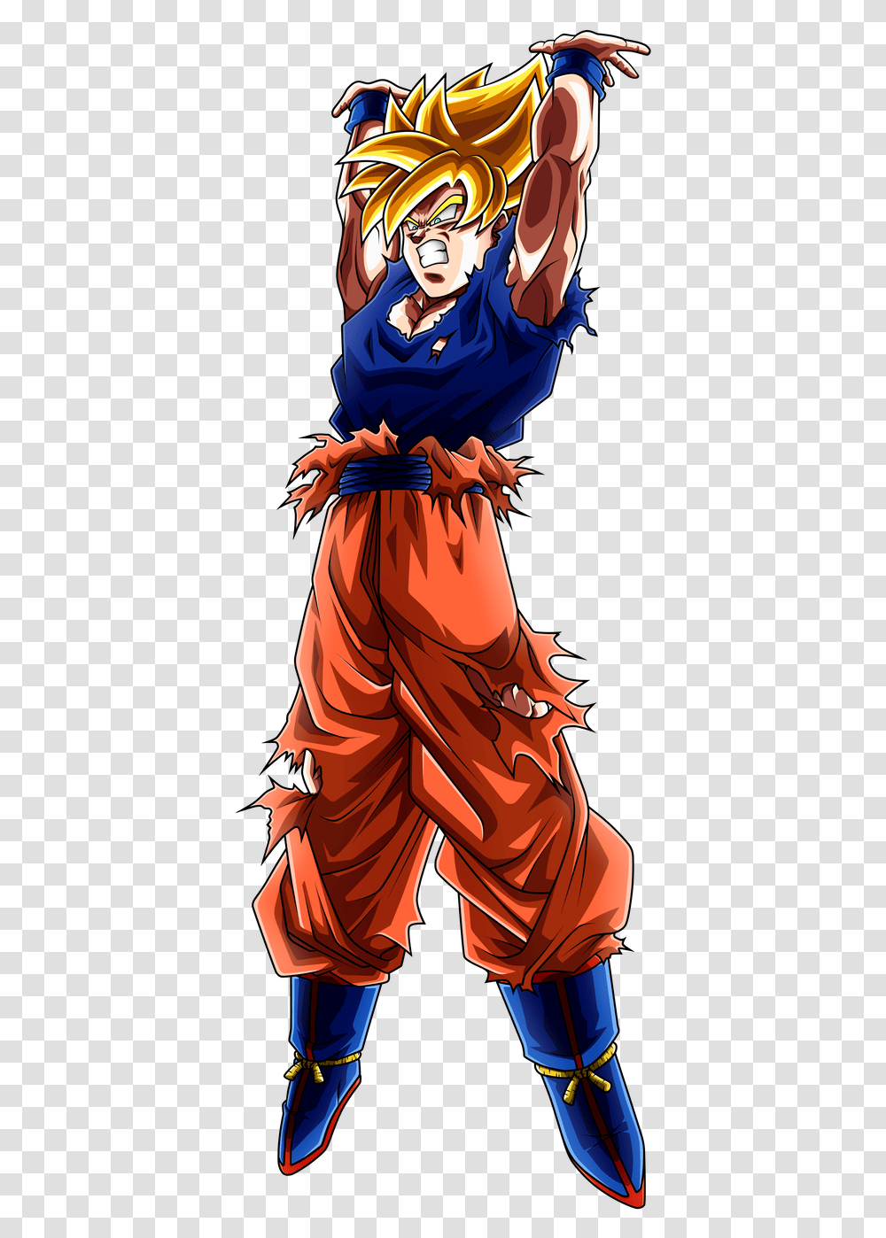 Goku Con La Genkidama, Person, Human, Apparel Transparent Png