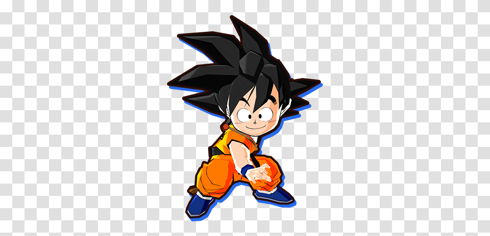 Goku Dragon Ball Fighterz Db Fusion Kid Goku, Toy, Comics, Book, Manga Transparent Png