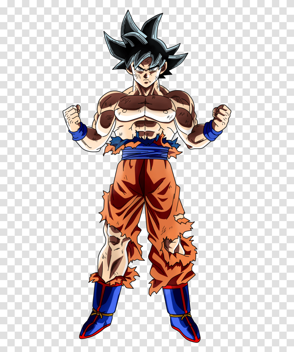 Goku Dragon Ball Fighterz Goku Super Saiyan Shirtless, Person, Hand, Comics, Book Transparent Png