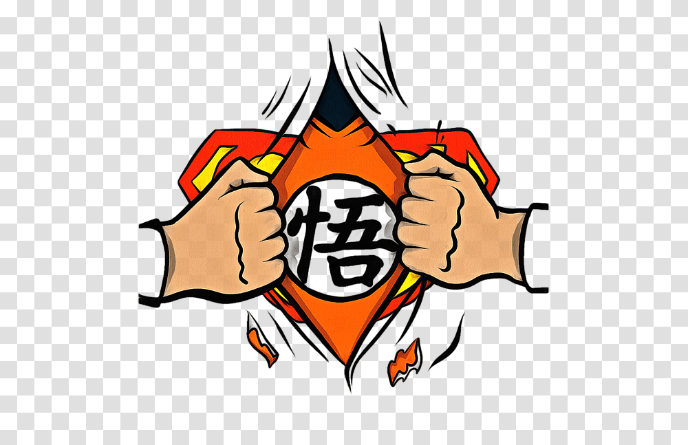 Goku Dragon Ball Round Beach Towel Hora De Ser Heroe, Hand, Fist, Art, Graphics Transparent Png