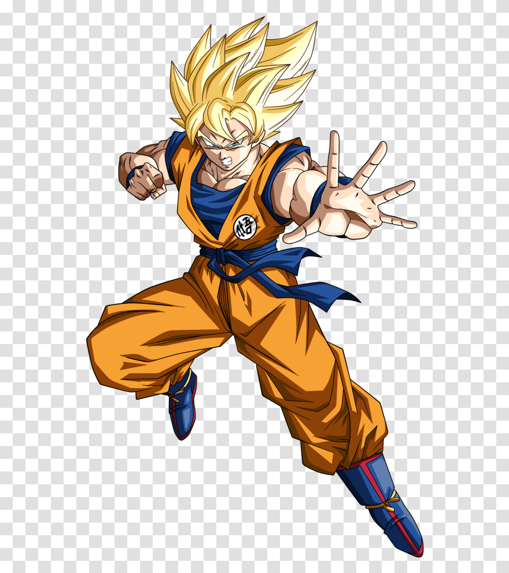 Goku Dragon Ball Super Goku Ssj, Comics, Book, Manga, Person Transparent Png