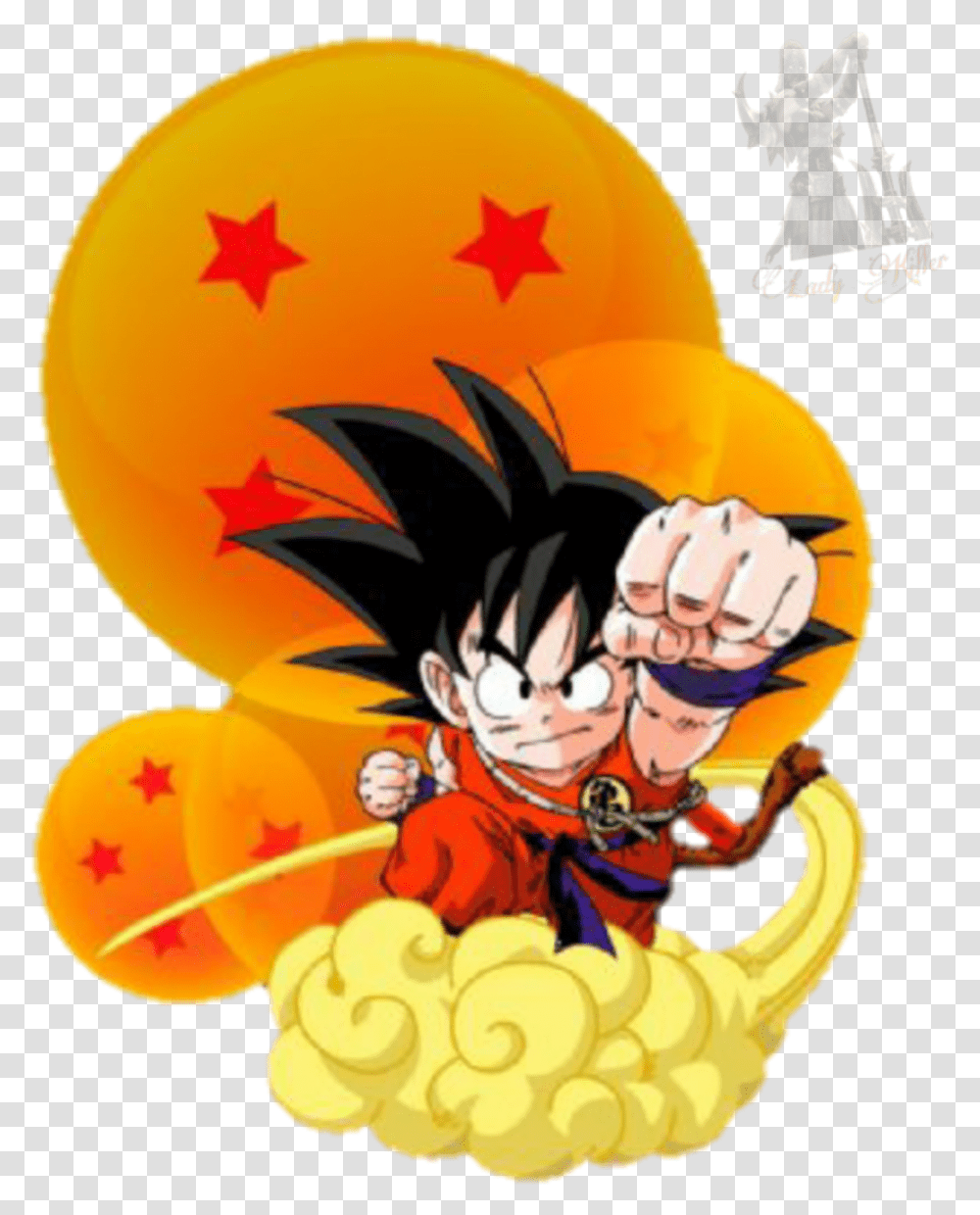 Goku Dragonball Db Anime Manga Nubevoladora Flyingnimbus Dragon Ball Vector, Hand Transparent Png