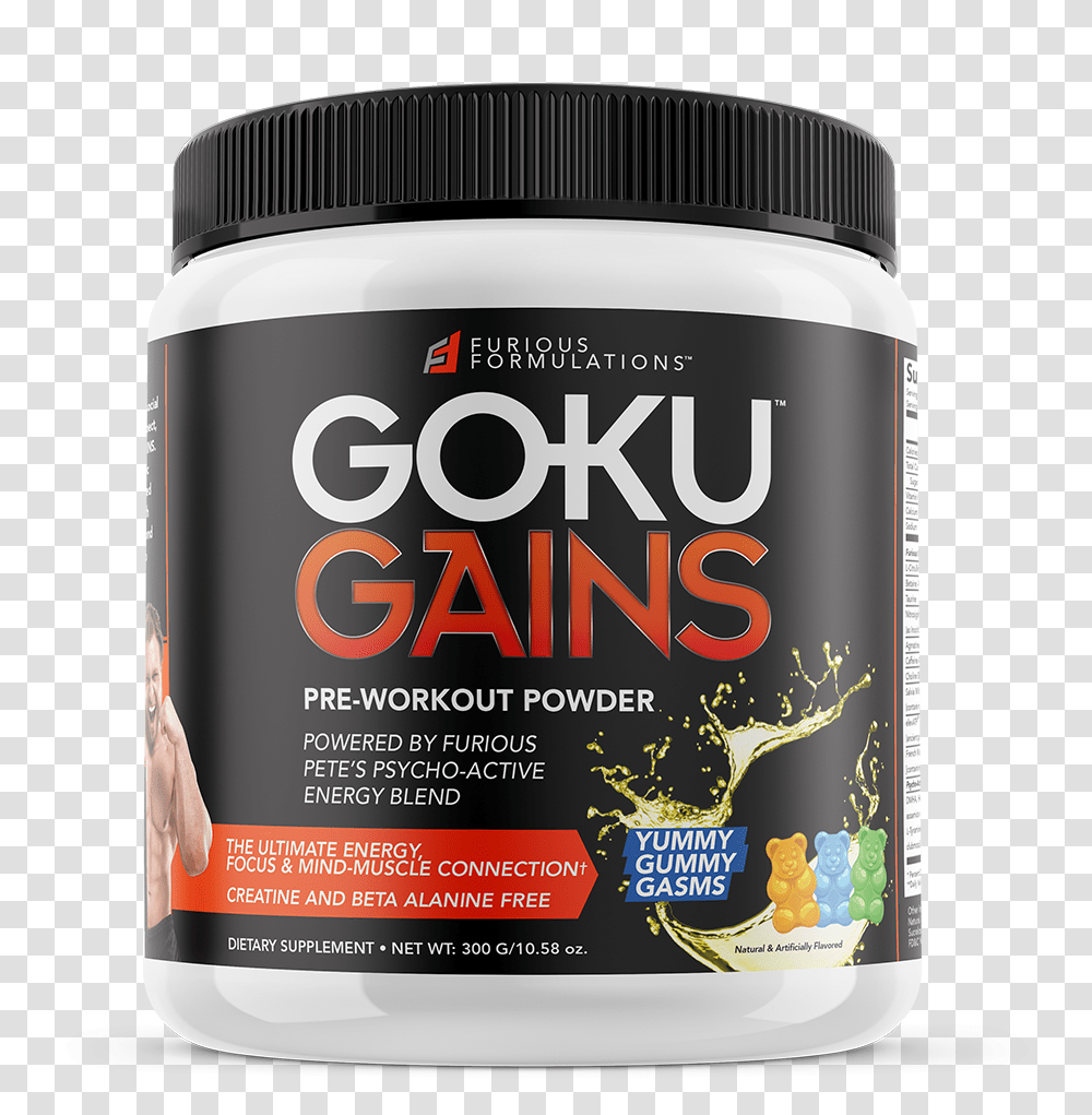 Goku Gains Auricularia, Paint Container, Cosmetics Transparent Png