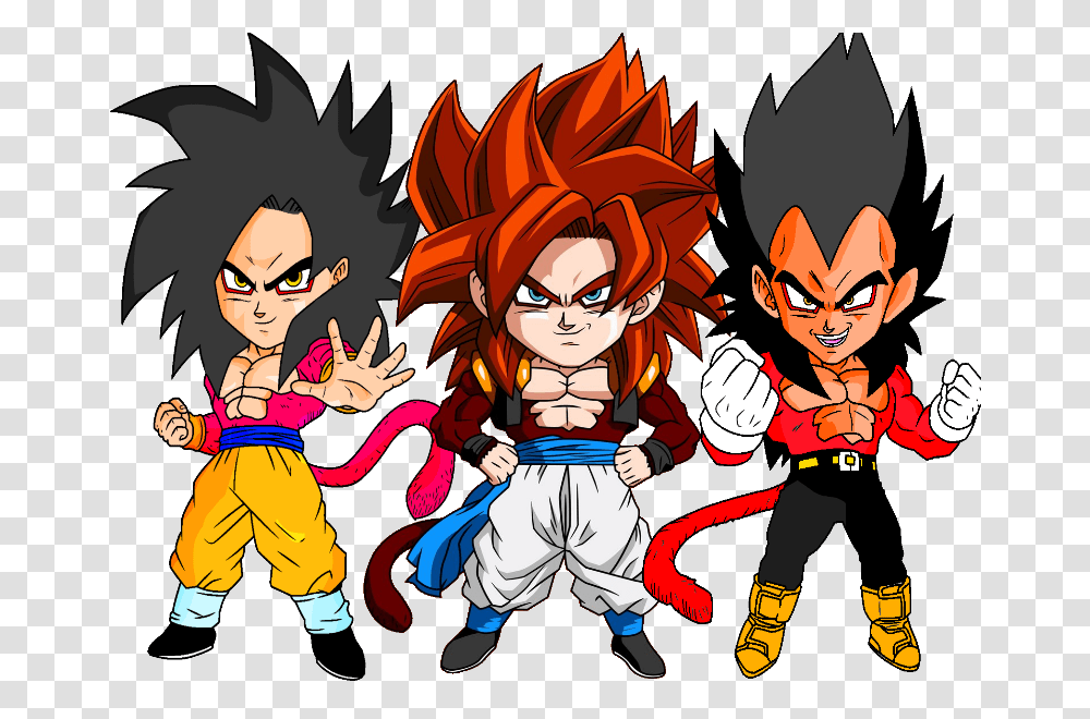 Goku Gogeta Y Vegeta, Comics, Book, Manga, Person Transparent Png