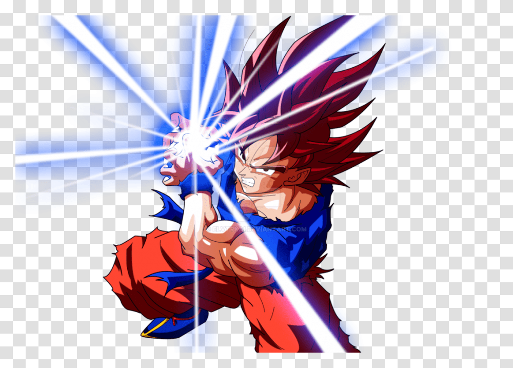 Goku Kaioken Kamehameha, Manga, Comics, Book Transparent Png