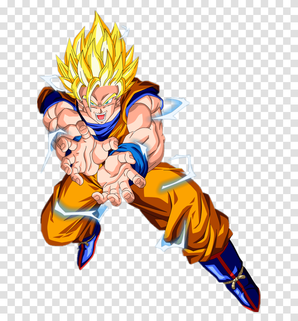 Goku Kamehameha Image, Comics, Book, Manga, Hand Transparent Png