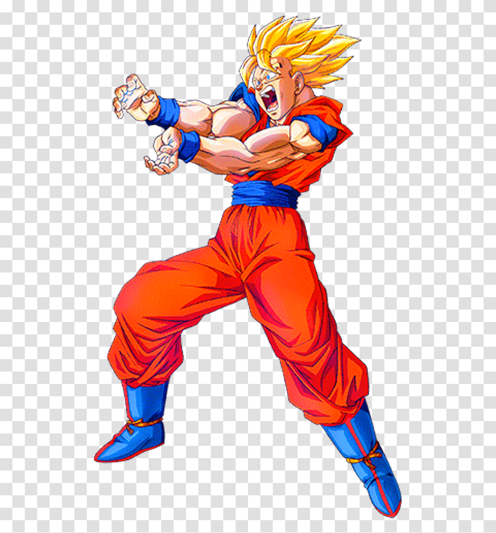 Goku Kamehameha Ssj1, Person, Comics, Book, Costume Transparent Png