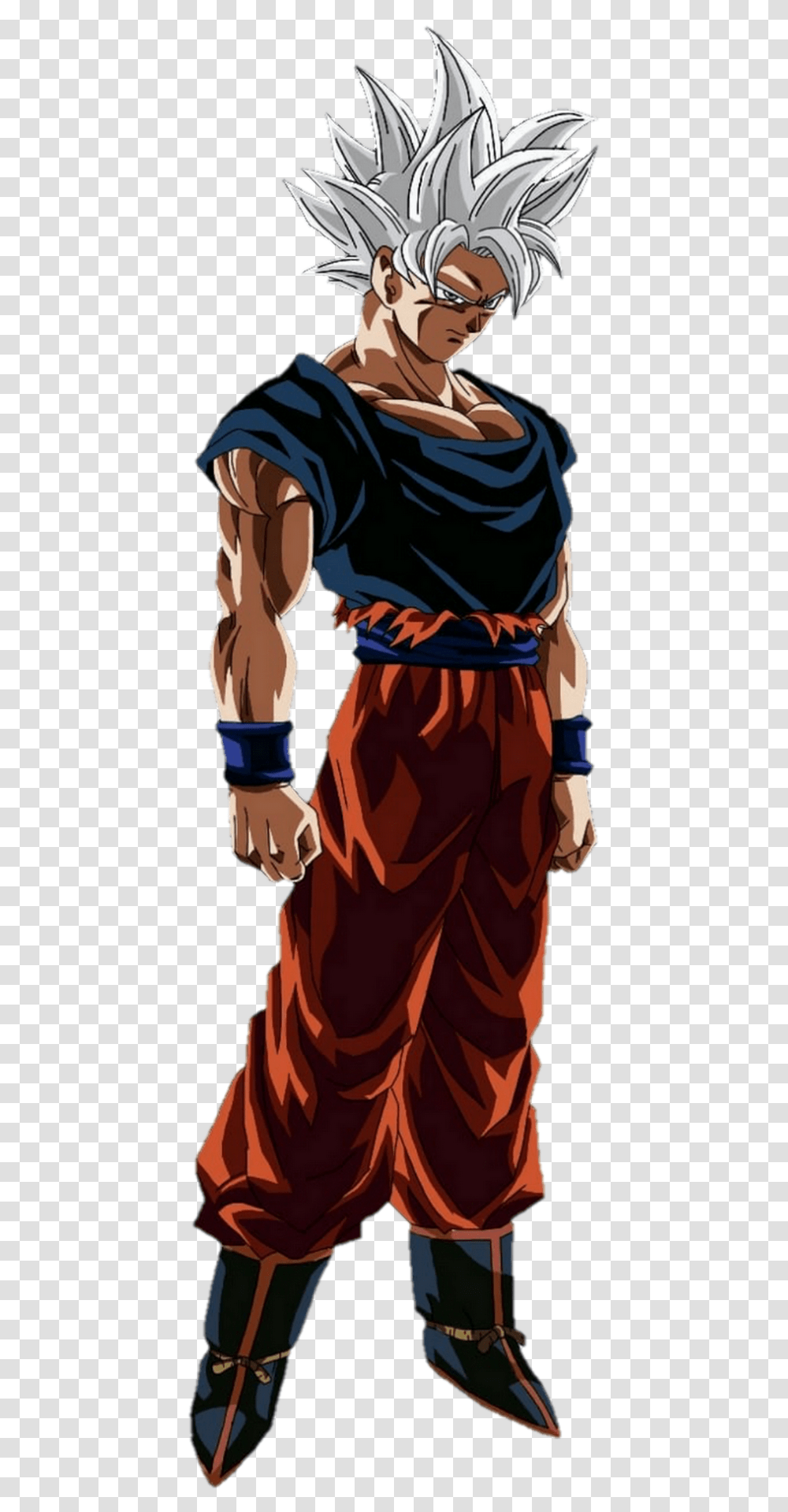Goku Matris Ultra Instinct Super Saiyan 4 Black, Person, Human, Hand, Arm Transparent Png
