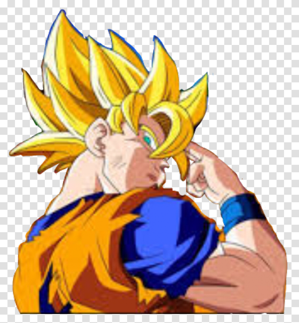 Goku Meme Goku Vs Cell, Banana, Plant, Food Transparent Png