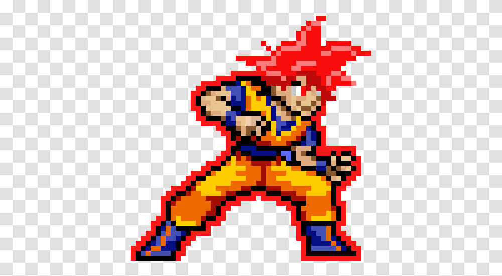 Goku Pixel Art, Rug Transparent Png