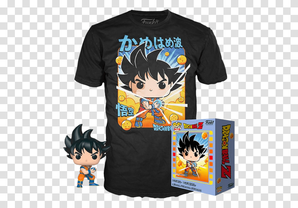 Goku Pop And Tee Gamestop, Apparel, T-Shirt, Person Transparent Png