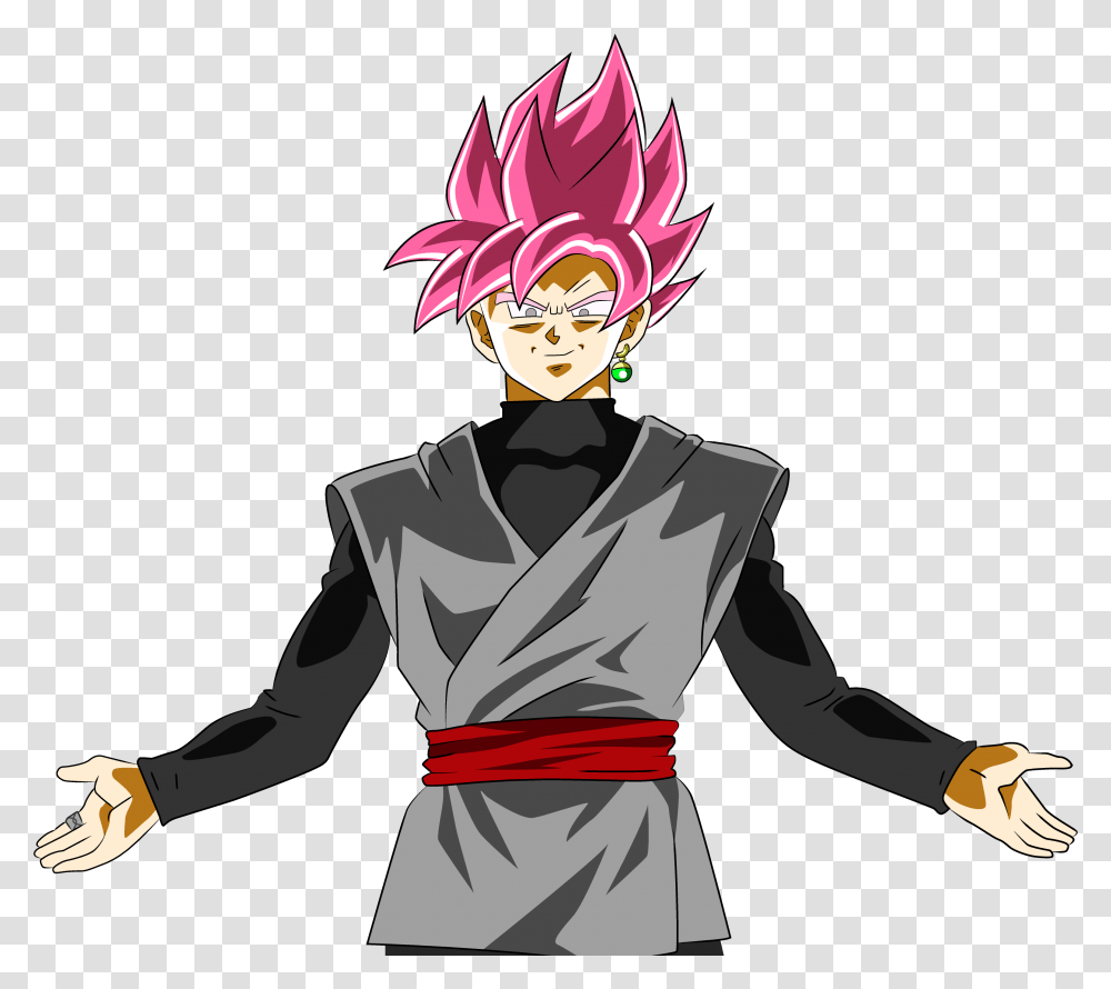 Goku Rose Goku Black, Costume, Person, Judo Transparent Png