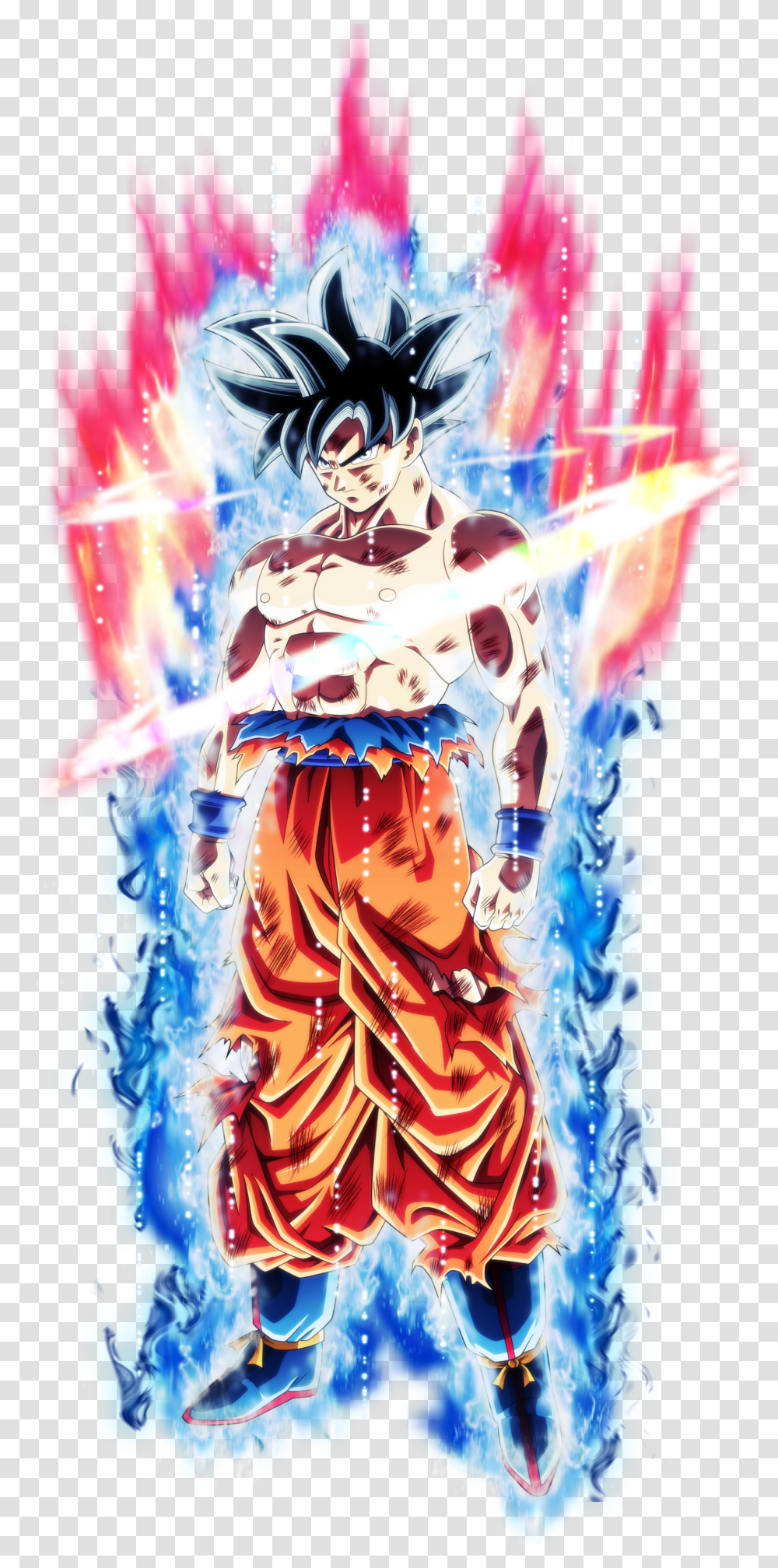 Goku Spirit Bomb Dragon Ball Z Pop Art Transparent Png