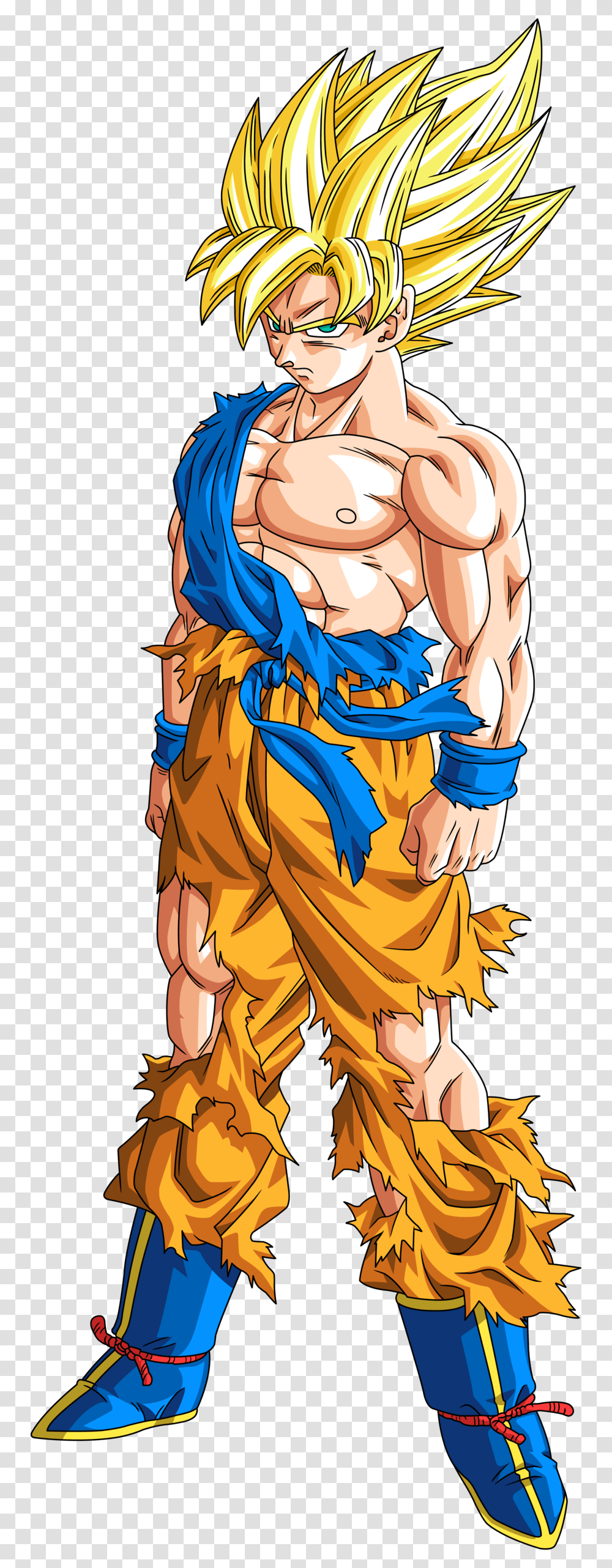 Goku Spirit Bomb Full Power Frieza Ssj1 Goku Goku Full Body Super Saiyan, Person, Comics, Book Transparent Png