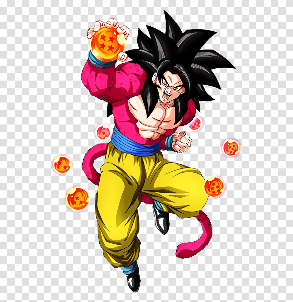 Goku Ssj 4, Comics, Book, Person, Human Transparent Png