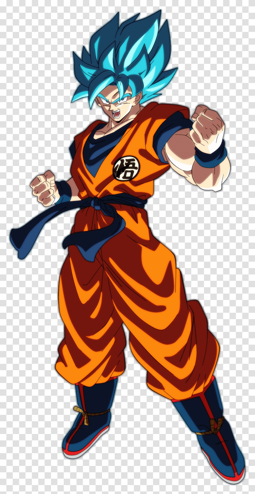 Goku Ssj Blue Dragon Ball Super Broly Goku Ssj Blue, Hand, Person, Human Transparent Png