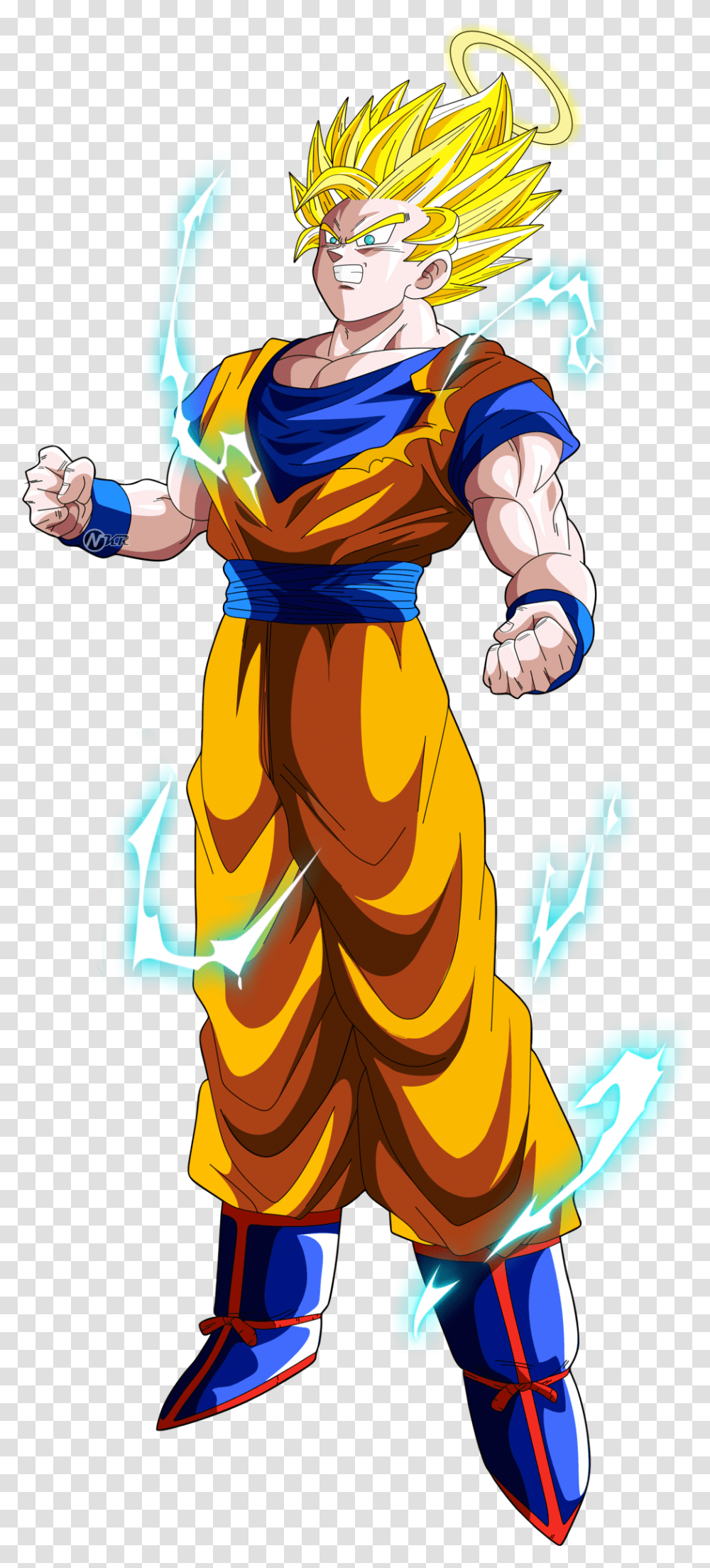 Goku Super Saiyan 2, Comics, Book, Person, Human Transparent Png