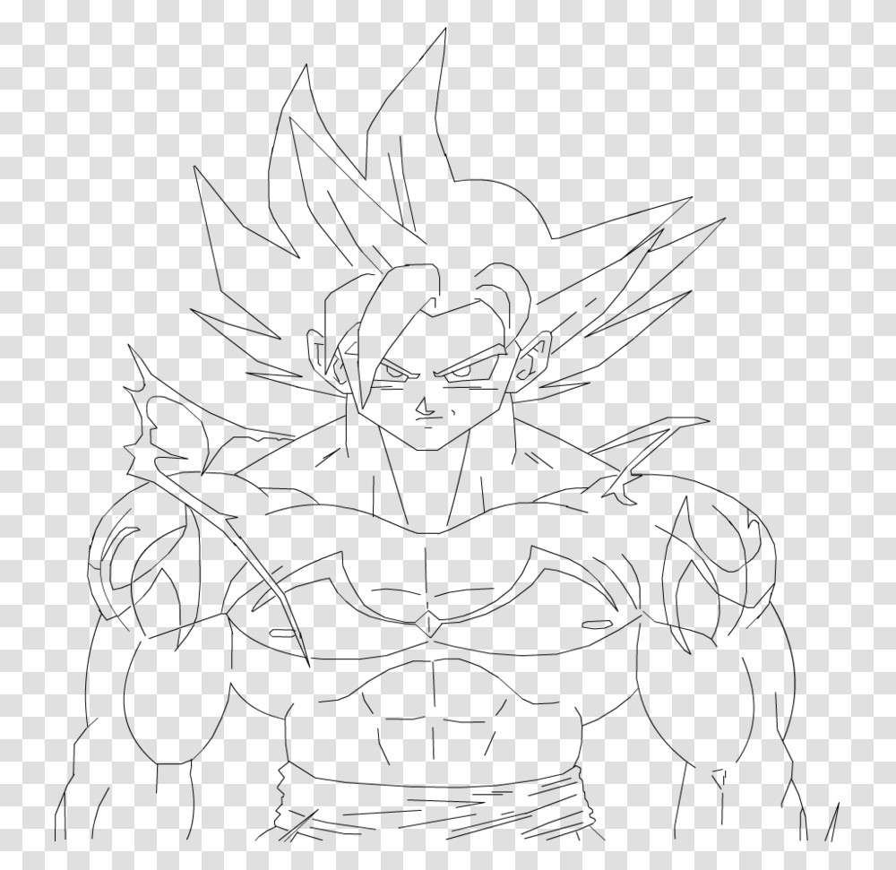 Goku Super Saiyan 2 Drawing At Getdrawings Goku Ssj God 2 Drawing, Gray, World Of Warcraft Transparent Png