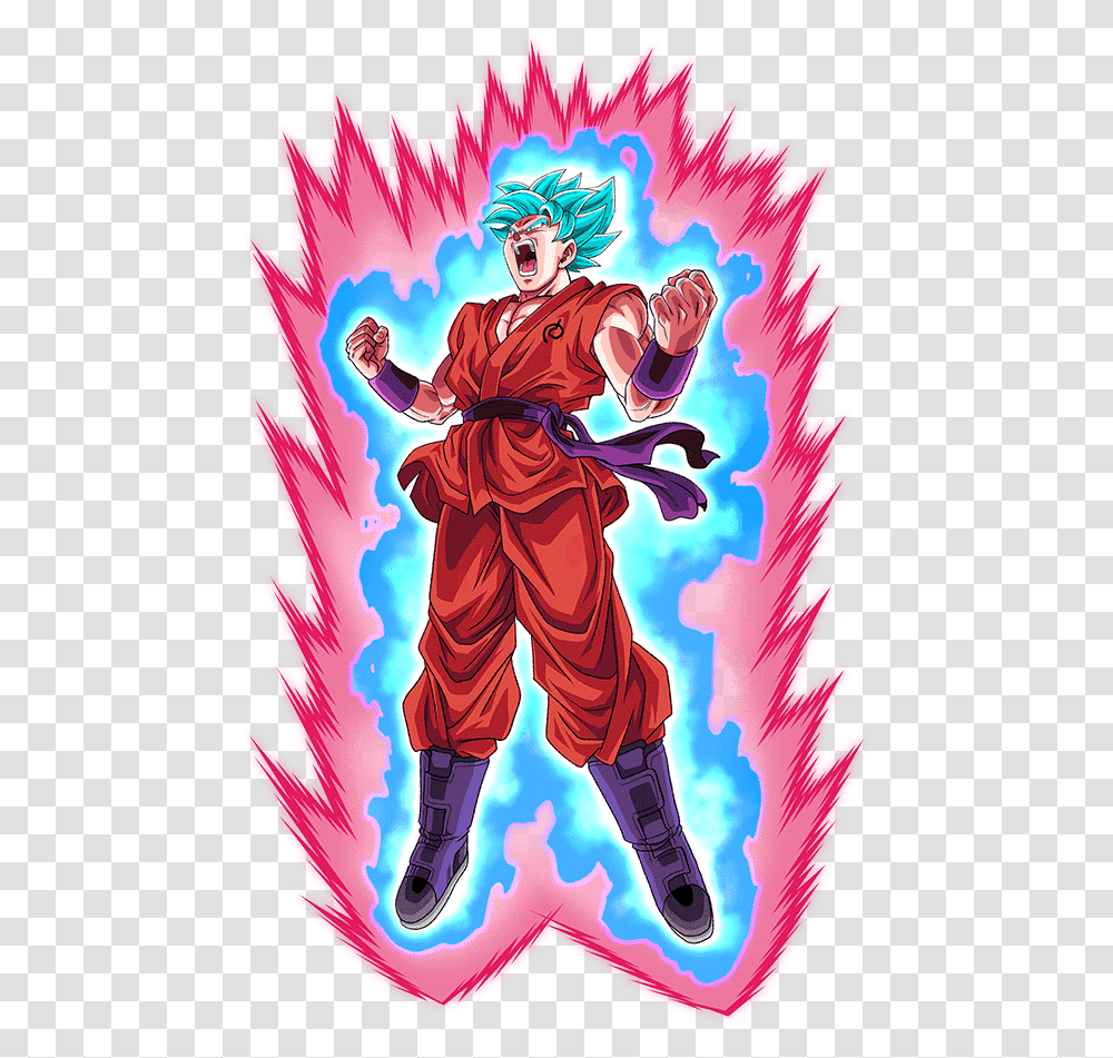 Perfected Super Saiyan Blue Kaioken Transparent Png Pngset Com