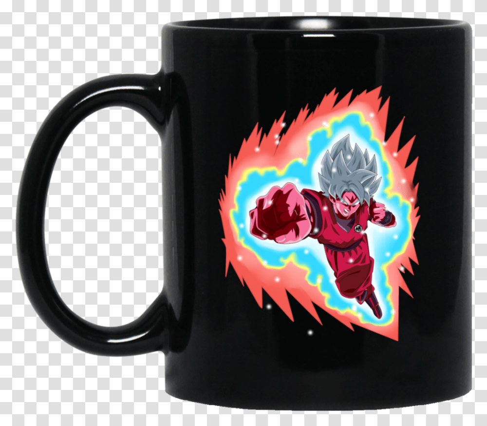 Goku Super Saiyan Blue Kaioken X10 Dragon Ball Mugs, Coffee Cup Transparent Png