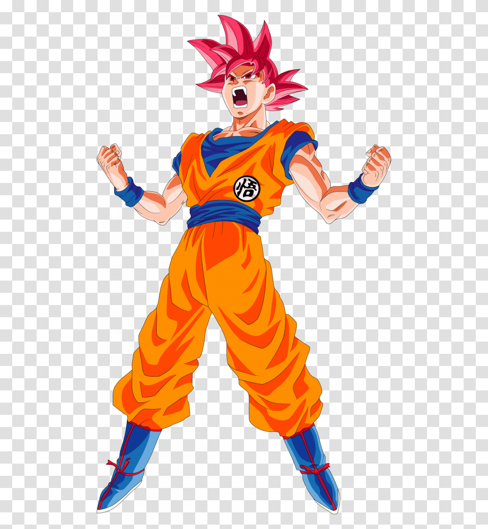 Goku Super Saiyan God, Person, Costume, Astronaut Transparent Png