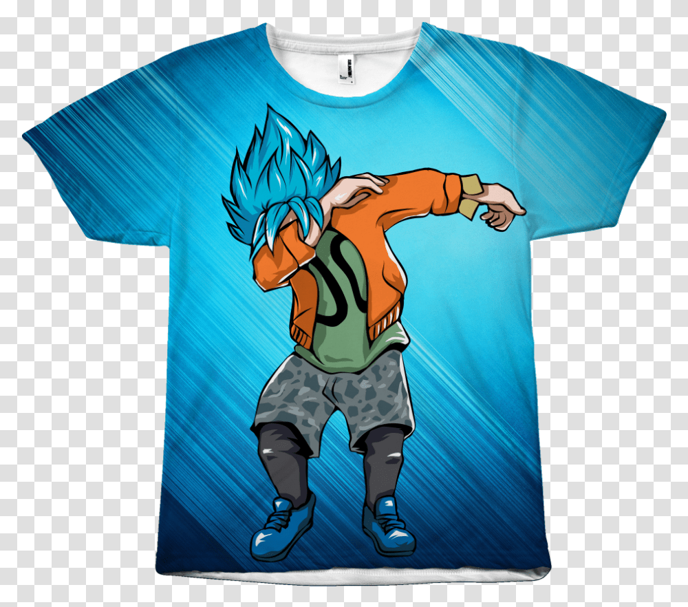 Goku Super Saiyan God T Shirt, Apparel, T-Shirt, Sleeve Transparent Png