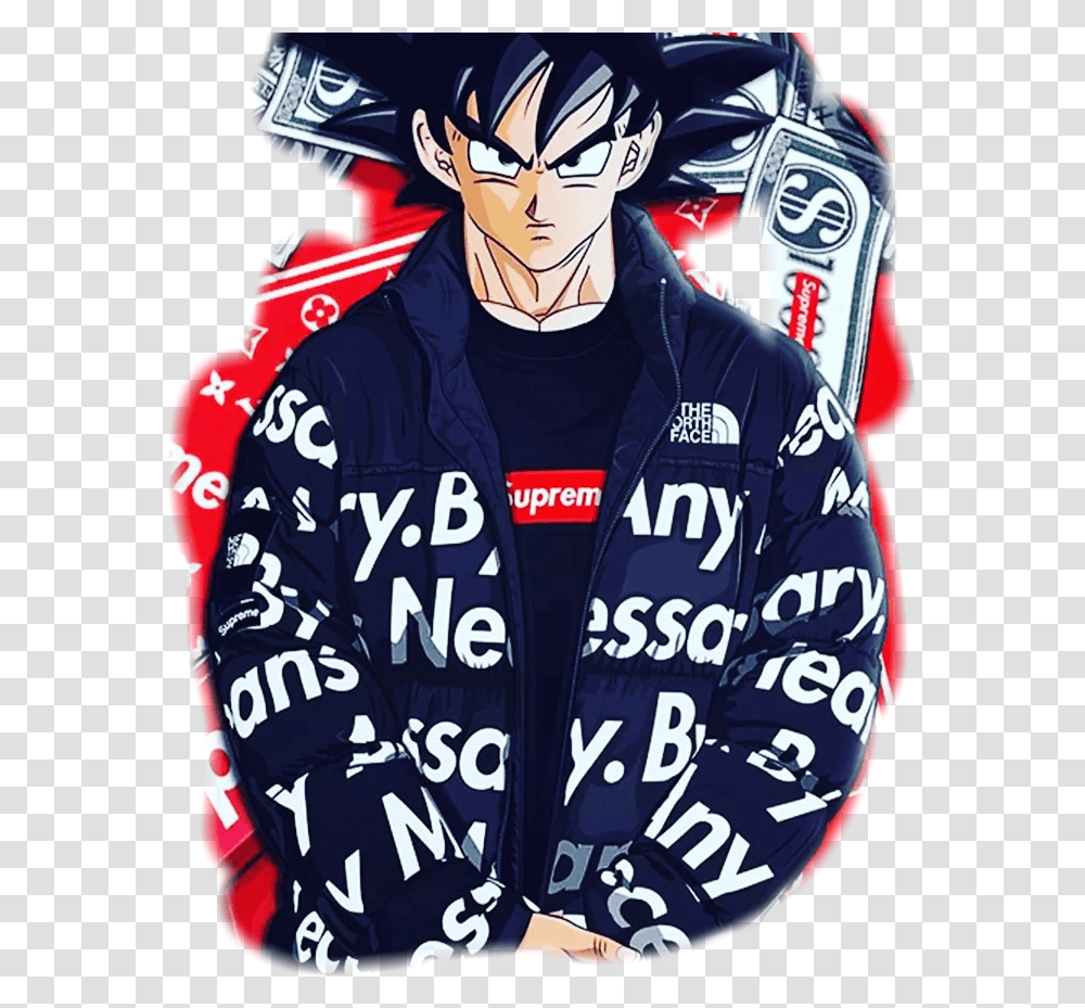 Goku Super Saiyan Goku, Apparel, Sweatshirt, Sweater Transparent Png