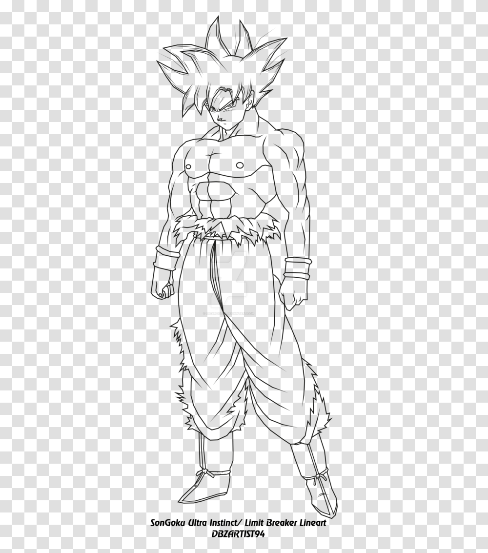 Goku Ultra Instinct Coloring Pages, Stencil, Hand, Person Transparent Png