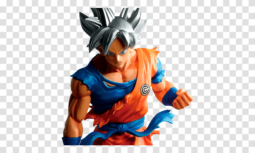 Goku Ultra Instinct Figure, Person, Human Transparent Png