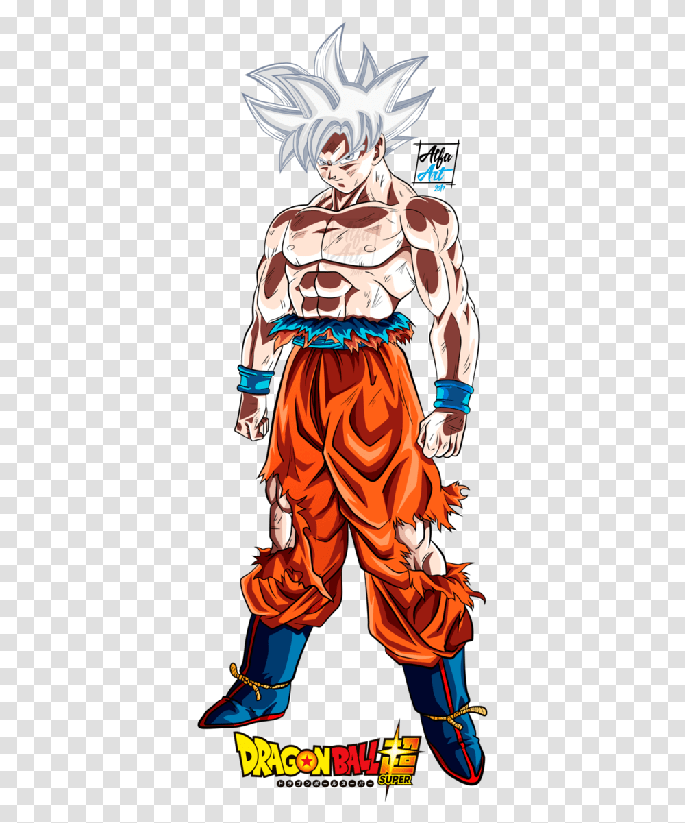 Goku Ultra Instinct Gif Migatte No Gokui Al Dragon Ball Super, Comics, Book, Person, Manga Transparent Png