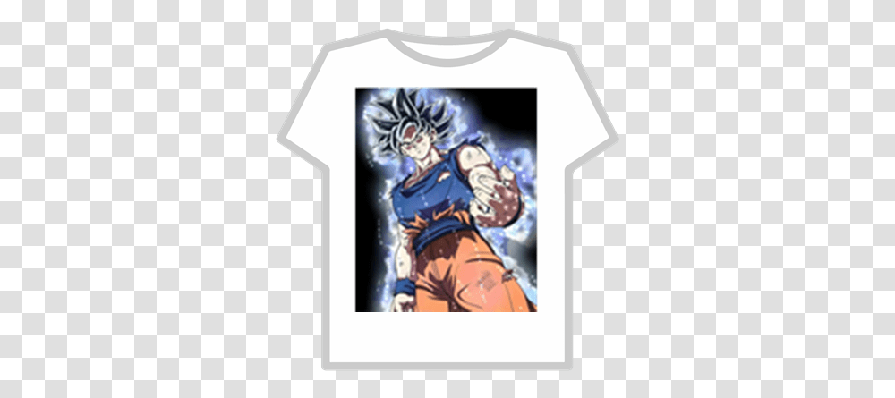 Goku Ultra Instinto Roblox Get 5 Million Robux T Shirt Name Roblox, Clothing, Apparel, Comics, Book Transparent Png