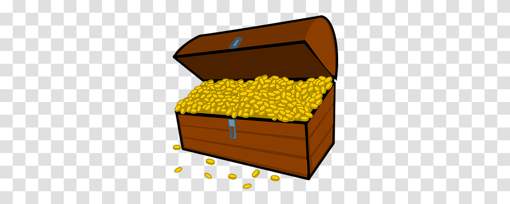 Gold Finance, Treasure, Crib, Furniture Transparent Png