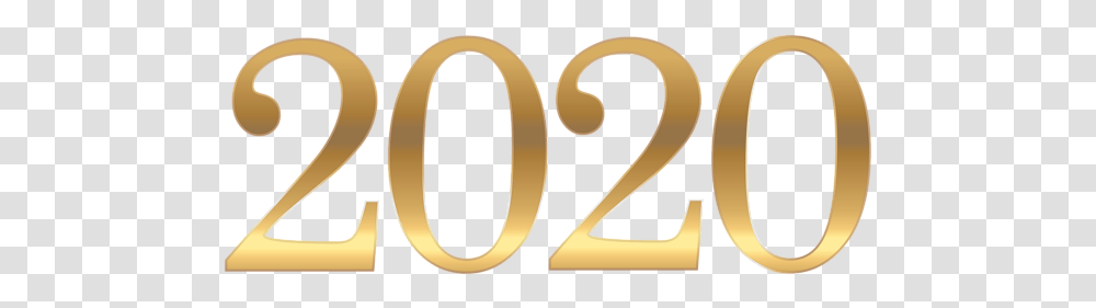 Gold 2020 Clipart 2020, Number, Symbol, Text, Label Transparent Png